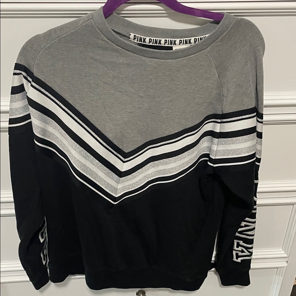 Pink store - Grey and Black  Sweater
